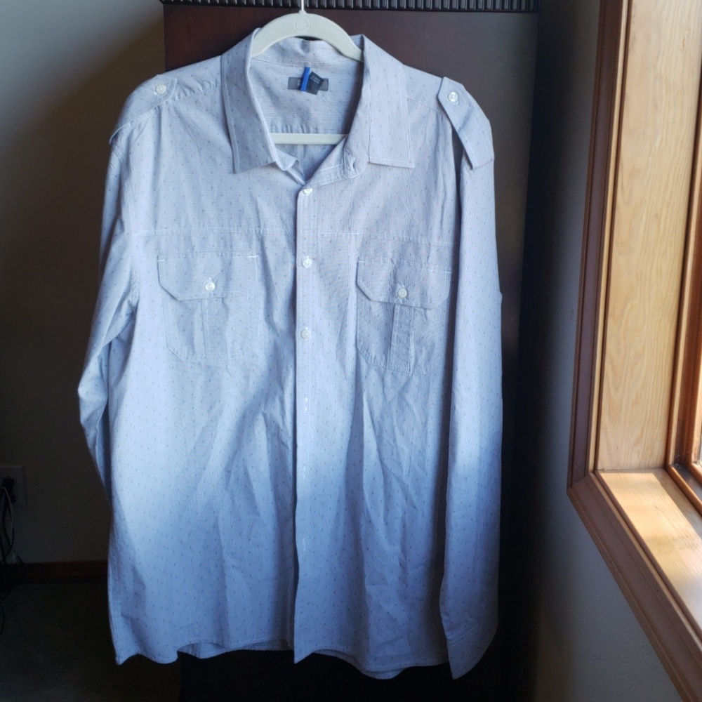 Kenneth Cole Reaction button down shirt. XXL